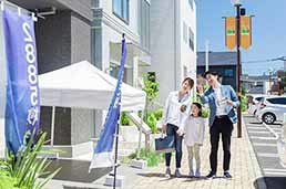 住宅展示場での説明用音声ガイド