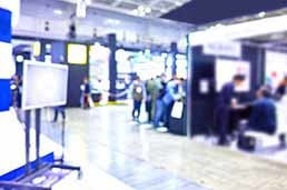 ビジネス系展示会での説明用音声ガイド