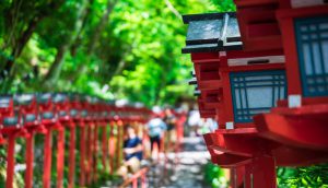 スマホ音声ガイド導入事例　～貴船神社～